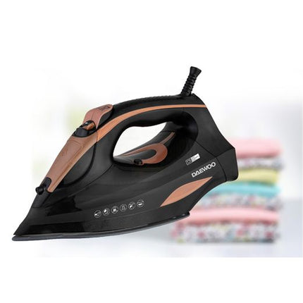 Daewoo Cordless Steam Iron 3100W with Ceramic Soleplate, 0.42L DSI 6230