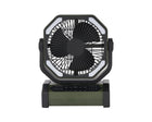 Geepas GF21220 8-Inch Rechargeable Fan with LED Light, 10000mAh, 30H Backup, Remote Control